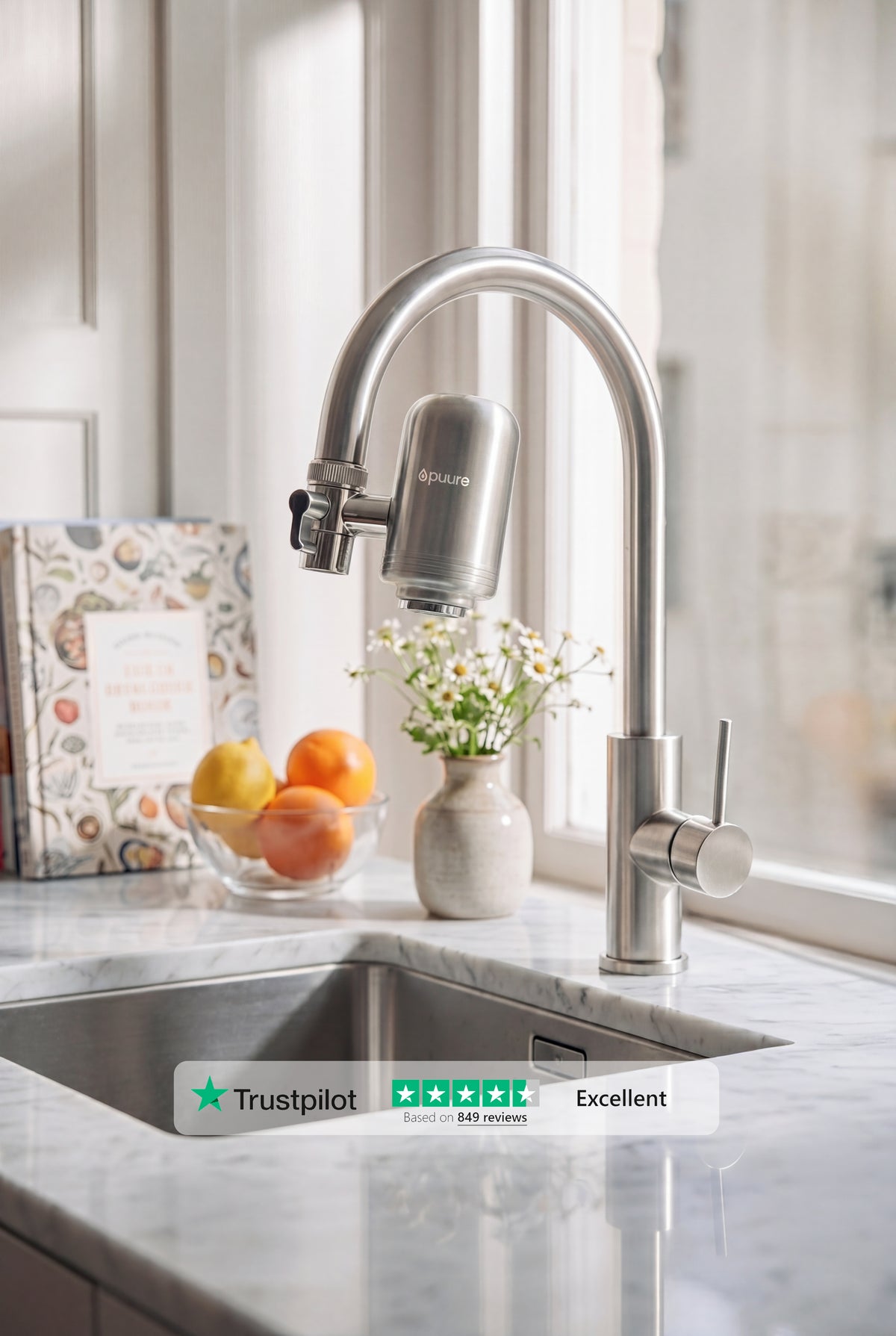 Système de Filtration pour Robinet Puure®️ 3.0
