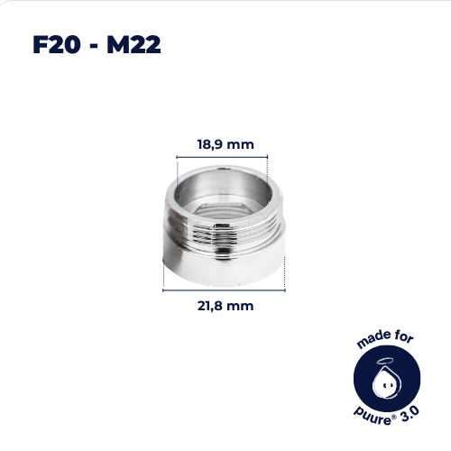 Adaptateur de Robinet F20–M22