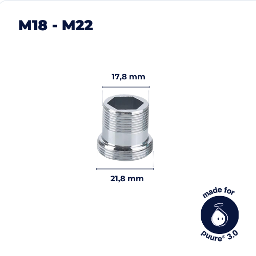 Adaptateur de Robinet M18–M22
