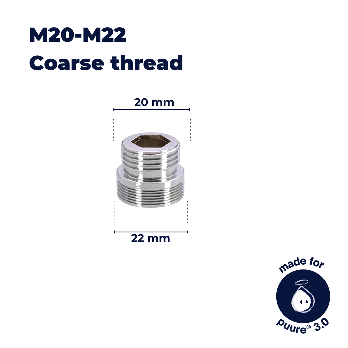 Adaptateur de Robinet M18–M22