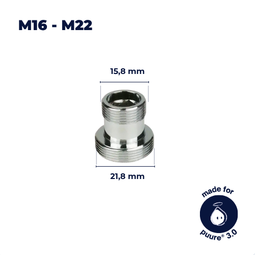 Adaptateur de Robinet M16–M22