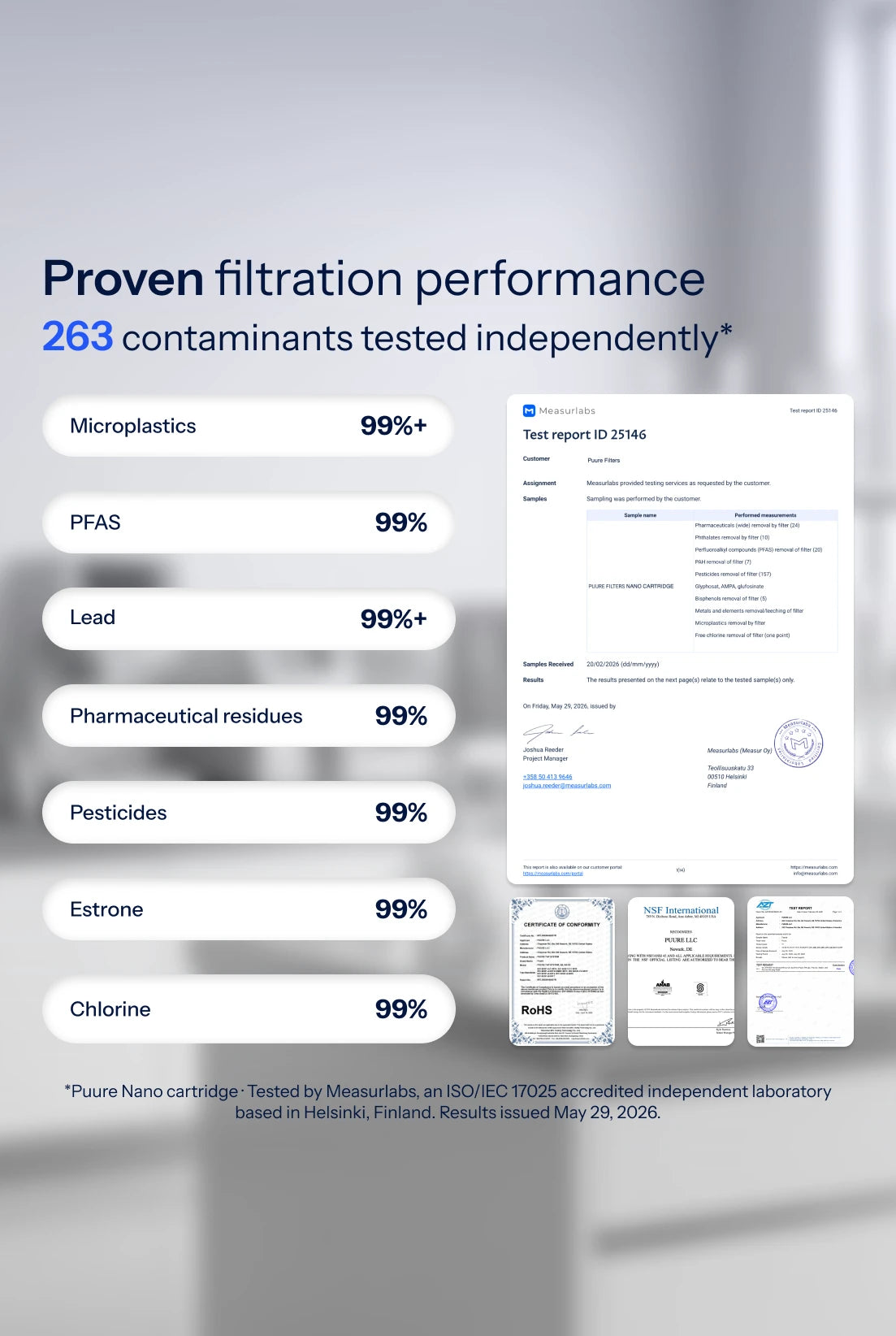 Système de Filtration pour Robinet Puure®️ 3.0