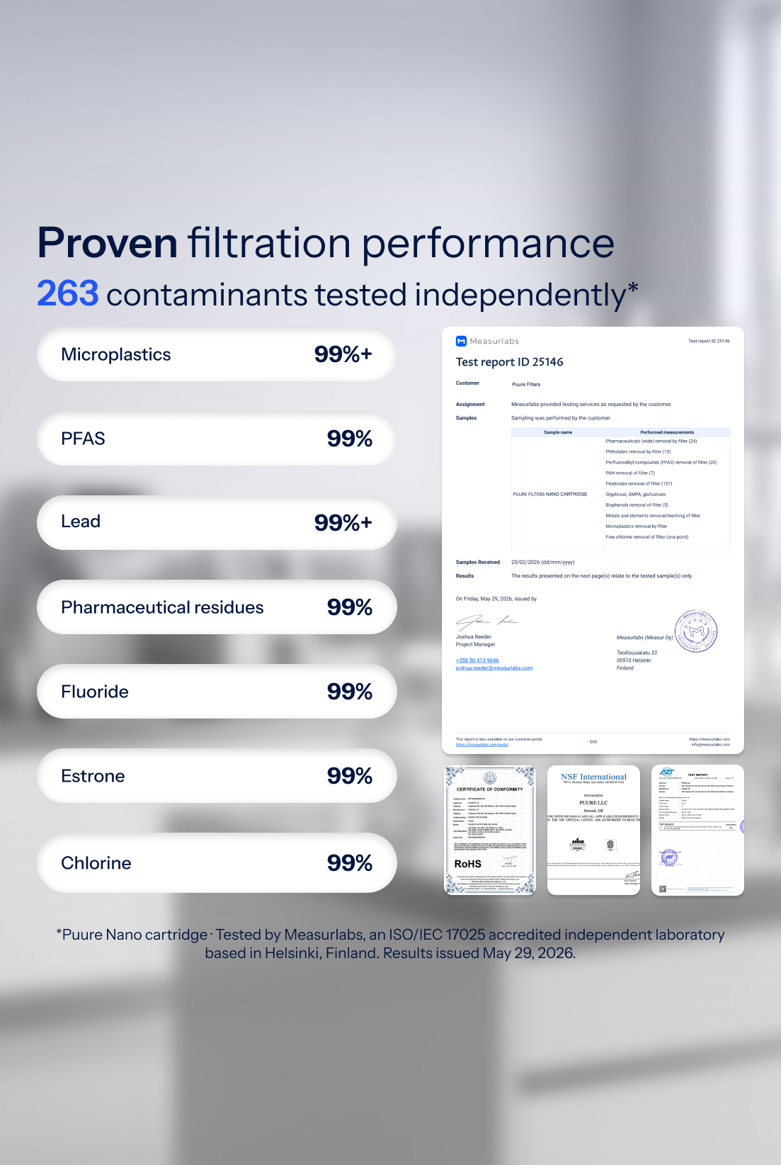 Système de Filtration pour Robinet Puure®️ 3.0